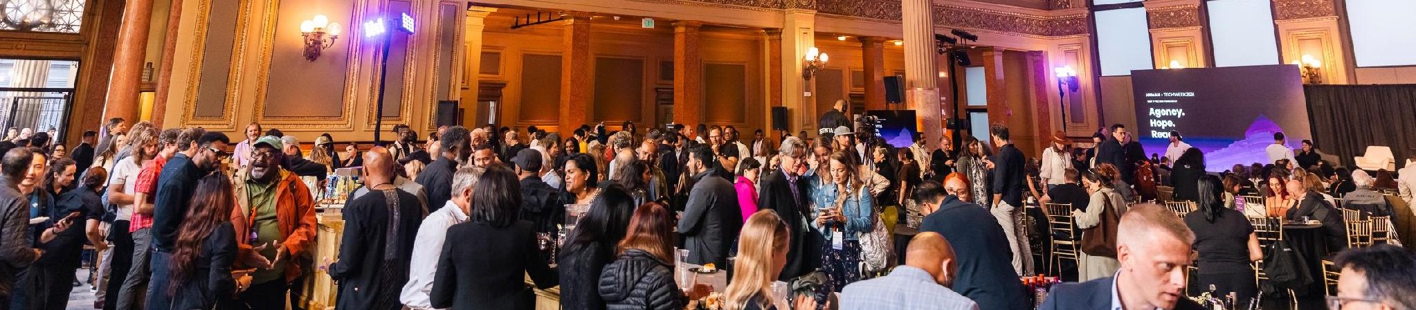 Wide view of the Human+Tech Week 2026 venue